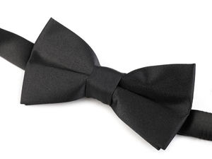 Premium Kids' Satin Bow Tie - Adjustable Double-Layer Formal Neckwear for Boys and Children