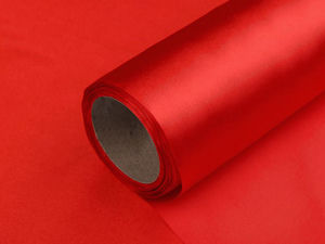 Premium Single Face Silk Satin Decorative Ribbon Fabric - 14 cm Width