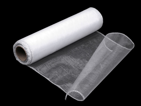 Premium Sheer Organza Fabric Roll (21cm Width) – Elegant Decorative Ribbon for Weddings, Crafts, and Gift Wrapping