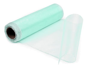 Premium Sheer Organza Fabric Roll (21cm Width) – Elegant Decorative Ribbon for Weddings, Crafts, and Gift Wrapping