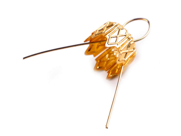 Premium Ornament Caps with Spring Wire Loop Hangers for Christmas Baubles and Crafts