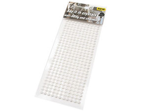 Self-Adhesive Half-Round Imitation Pearls (4mm) - Milk White Flatback Pearl Stickers for Scrapbooking, Wedding Crafts, and DIY Decor