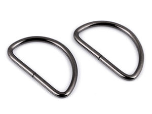 Premium 38mm Metal D-Ring for Purses, Backpacks, and Straps - High-Quality Non-Welded Hardware