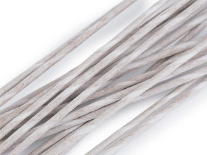 Premium Paper-Covered Floral Wire - Ø2.5 mm, Length 40 cm (White)