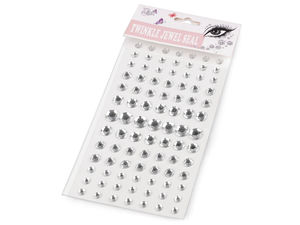 Self-Adhesive Crystal Rhinestone Stickers, Mixed Round Gem Decals (6mm-12mm) for Crafting, Scrapbooking, and DIY Personalization