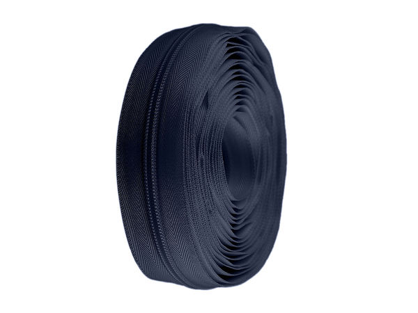 Premium No. 7 Continuous Nylon Zipper Chain - Heavy-Duty Roll for Tents, Sleeping Bags & Luggage