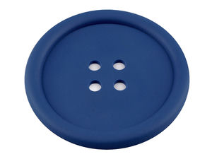Silicone Button Cup Coaster - Premium Non-Slip Drink Placemat for Mugs, Glasses, and Small Bowls (9cm)