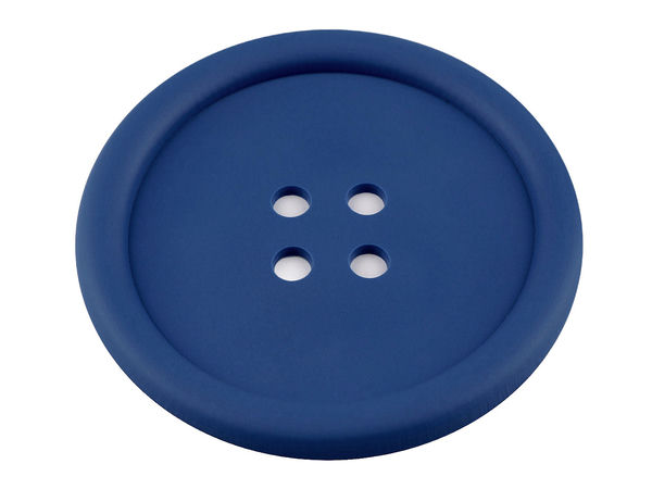 Silicone Button Cup Coaster - Premium Non-Slip Drink Placemat for Mugs, Glasses, and Small Bowls (9cm)