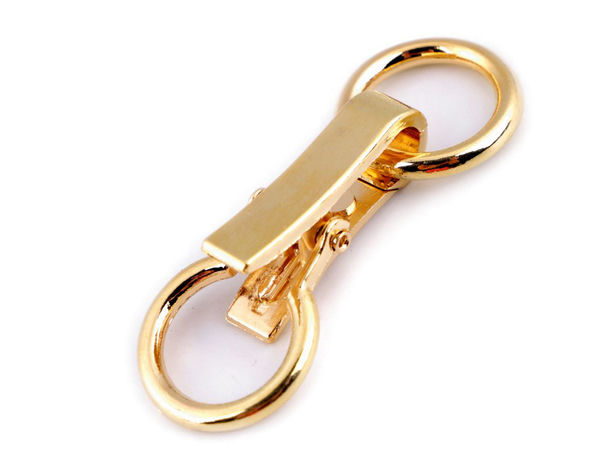Premium Decorative Metal Buckle Clasp Closure (21x60 mm) for Handbags, Apparel & Belts
