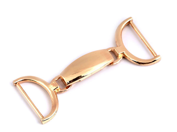 Elegant Decorative Metal Buckle Clasp Closure (25mm) | Premium Hardware Fastener for Handbags, Belts & Clothing