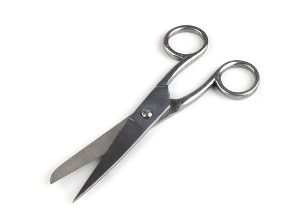Premium Nickel-Plated Metal Haberdashery and Household Scissors (13 cm)