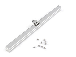 Premium 19cm Metal Screw-In Clutch Frame for Handbag & Purse Making