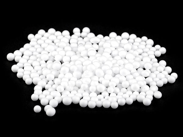 Premium Mini Polystyrene Balls (5-10mm, Approx. 1300 Pcs) - White Craft & Floral Filler