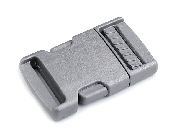 Premium 25mm Plastic Side Release Buckle with Integrated Strap Adjuster