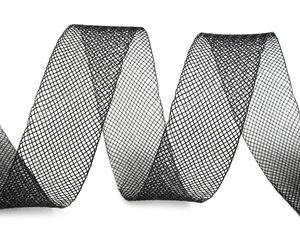 Premium Stiff Crinoline Horsehair Braid (2.5cm) – Versatile Shaping Ribbon for Millinery, Bridal Wear, and Floral Design
