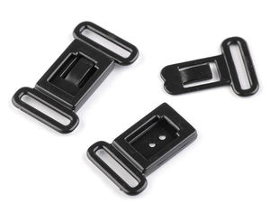 Premium 12mm Bow Tie and Nursing Bra Buckle Clasp | 2-Piece Closure for Lingerie, Swimwear, and DIY Haberdashery