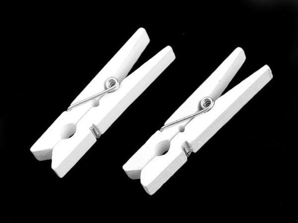 Versatile Wooden Clothespins and Craft Pegs (7x48 mm) - Premium Wooden Pegs for Laundry, DIY Crafting, and Decorative Displays