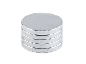 Premium Ø15mm Round Sewing Magnets - Heavy-Duty Nickel Plated Magnetic Inserts for Crafts & Oven Mitts