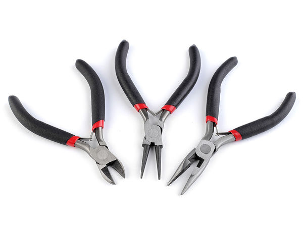 3-Piece Professional Jewelry Pliers & Wire Cutter Tool Set for Jewelry Making, Beading, and Wire Wrapping