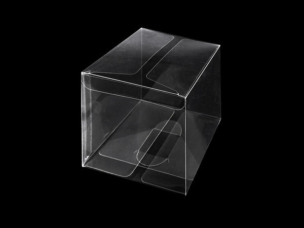 Premium Clear Cube Gift and Craft Packaging Boxes - Transparent Display Box