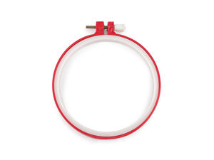 Premium Plastic Embroidery Hoop with Adjustable Metal Tension Screw