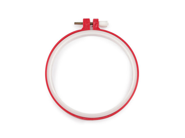 Premium Plastic Embroidery Hoop with Adjustable Metal Tension Screw