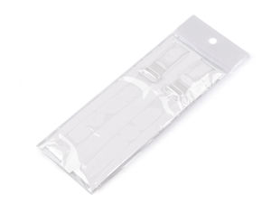 Adjustable Clear Bra Straps - Invisible Replacement Shoulder Straps with Durable Metal Hooks