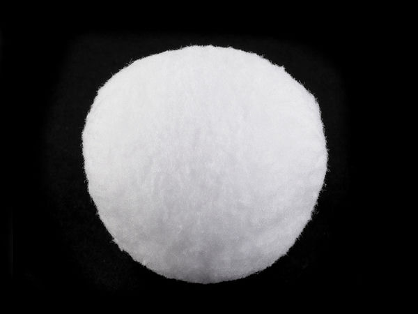 Premium Snow White Cotton Pom Poms (4.5 cm) - Decorative Indoor Snowballs for Crafts, Haberdashery, and Festive Displays