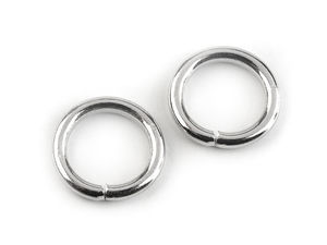 Premium Metal O-Ring & Jump Ring (12mm) - Non-Welded Magnetic Hardware for Handbags, Belts, and Leathercraft