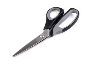 KAI 23cm Professional Pinking Shears - Premium Japanese Vanadium Stainless Steel Zigzag Fabric Scissors