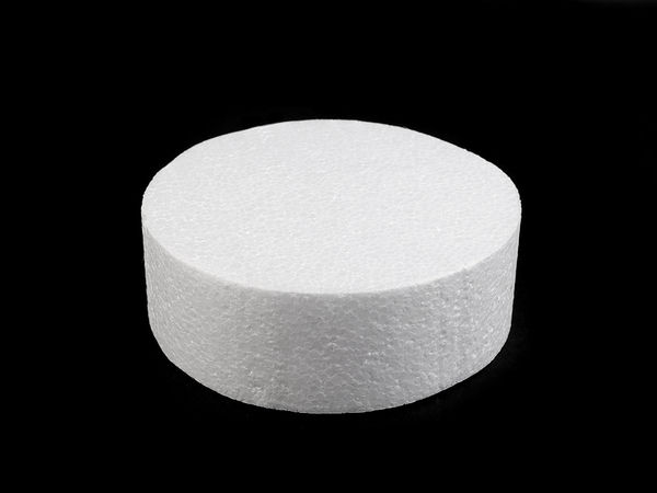 Premium Round Styrofoam Cake Dummy Forms (Ø15 cm) – Polystyrene Craft & Dessert Display Shapes