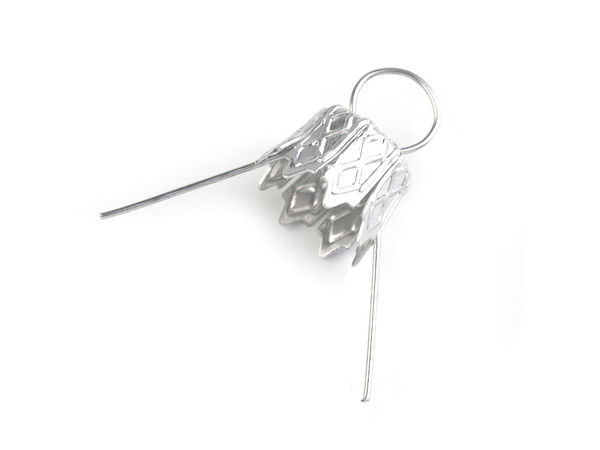 Premium Christmas Ornament Caps with Spring Wire Loop Hangers for DIY Bauble Crafting