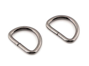Premium 20mm Metal D-Rings for Handbags, Purses, and Pet Collars - Professional Haberdashery Hardware