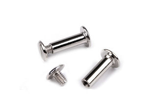 Premium Chicago Binding Screw Posts - Metal Rivet Studs for Bookbinding, Scrapbooking, Leathercraft, and DIY Projects