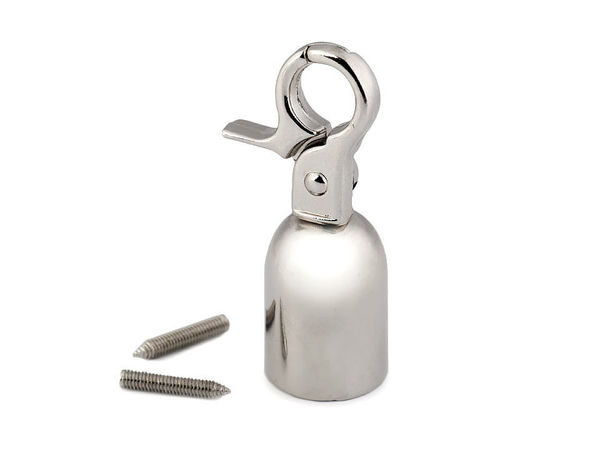 Premium 15mm Nickel Handbag Snap Clip Hooks for Straps and Handles - Haberdashery Purse Making Hardware