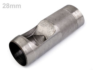 Premium Fabric and Leather Hole Puncher Cutter Tool for Button Covering