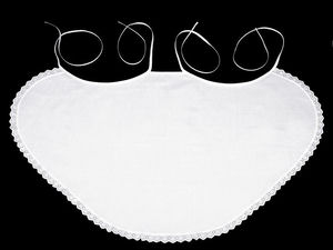 DIY Bride and Groom Wedding Bibs Set - Customizable White Wedding Accessories with Gift Box