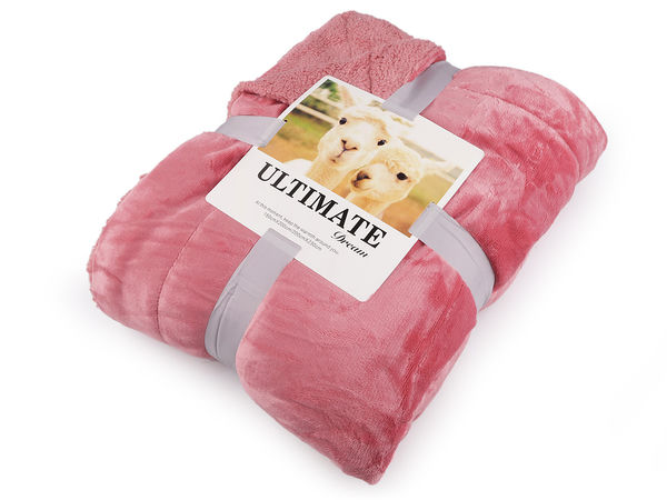 Premium Dual-Sided Sherpa Fleece Throw Blanket - Ultra-Soft Double-Layer Cozy Warm Blanket (150x200 cm)