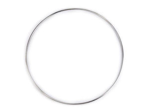 Premium 25.5 cm Welded Metal Craft Hoop (Nickel Finish) – Heavy-Duty Frame for DIY Dreamcatchers, Macrame & Wind Chimes