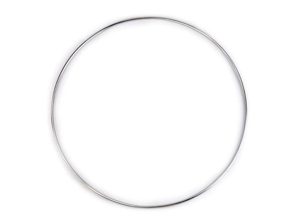 Premium 25.5 cm Welded Metal Craft Hoop (Nickel Finish) – Heavy-Duty Frame for DIY Dreamcatchers, Macrame & Wind Chimes