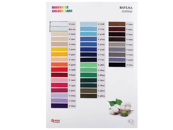Twill Tape Color and Sample Card - Premium Haberdashery Reference Guide