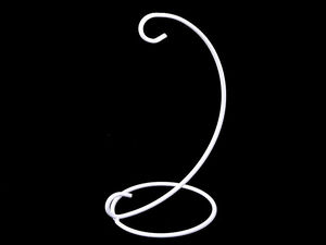 Premium Metal Display Stand for Glass Aeriums and Ornaments - 22 cm Hanging Ornament Holder
