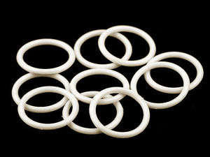 Multi-Purpose Plastic Rings for Curtains, Blinds, and DIY Crafts - Ø30 mm