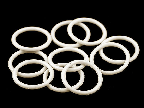 Multi-Purpose Plastic Rings for Curtains, Blinds, and DIY Crafts - Ø30 mm
