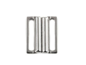 Premium 20mm Metal Bikini Clasp - Durable Nickel Front Closure Buckle for Swimwear & Lingerie