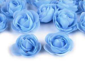 Mini Artificial Rose Flowers (3.5cm) for DIY Crafts, Hair Accessories, and Wreaths