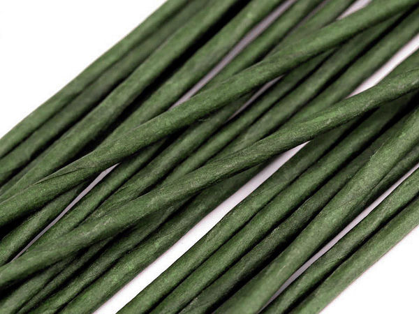 Premium Paper-Wrapped Floral Wire, Ø 2.2mm x 40cm – Heavy-Duty Stem Wire for Wreaths, Ikebana, and Flower Arrangements