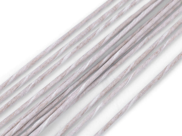 Premium Paper-Wrapped Floral Wire - 40cm Length, Ø 1.5mm / 2mm | Flexible Craft & Florist Wire for Wreaths, Bouquets and Decor