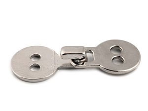 Premium Washable Metal Hook & Eye Garment Fastener – Rustproof Fastening Closure for Vests, Cardigans, and Jackets
