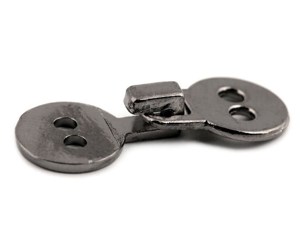 Premium Washable Metal Hook & Eye Garment Fastener – Rustproof Fastening Closure for Vests, Cardigans, and Jackets